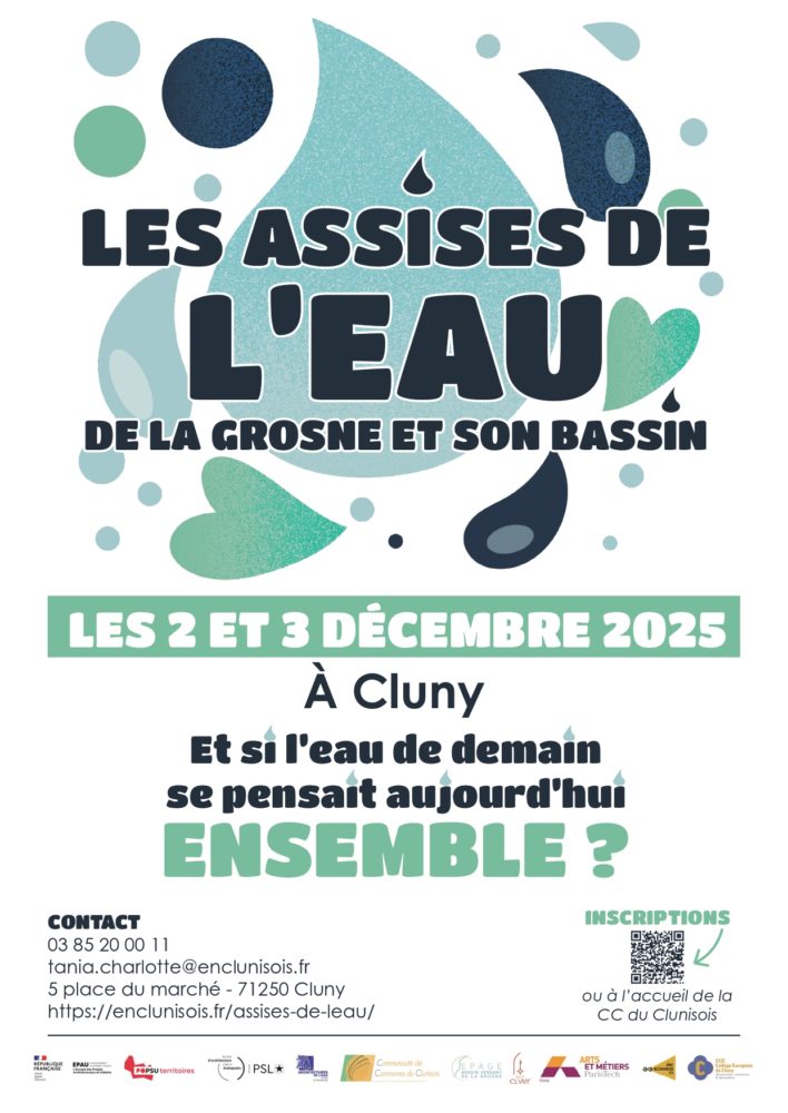 A VENIR / Les assises de l’eau les 2 et 3 décembre