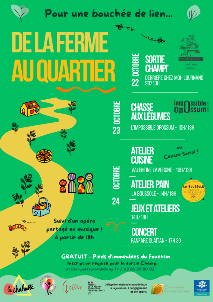 Si Salades m’étaient contées(4)(1) A VENIR<br />« Si salades m’étaient contées »<br />revient au Fouettin<br />du 22 au 24 octobre